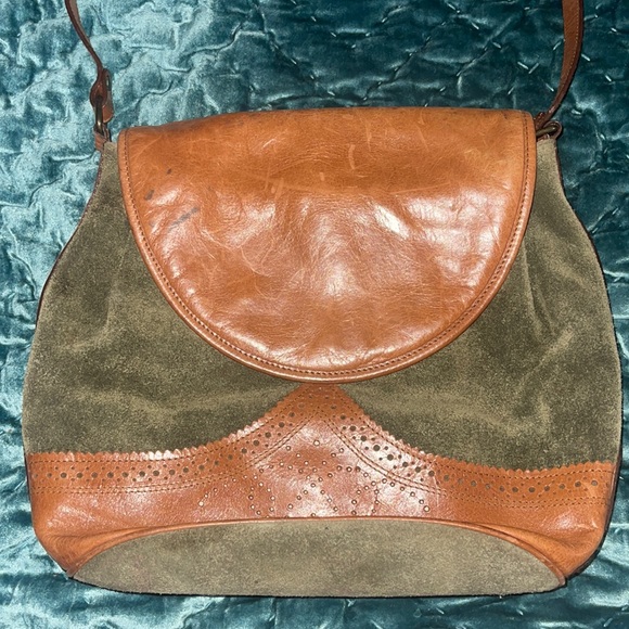 Leather satchel - Picture 1 of 7